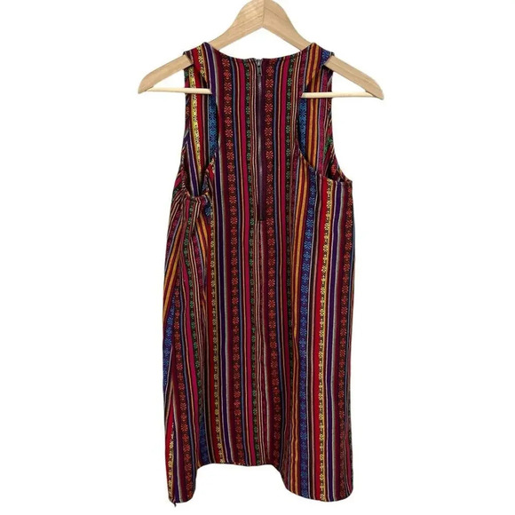 Steve Madden Jack Gilly Dress in Multi Size Small Polyester Mini Women’s - Picture 3 of 7